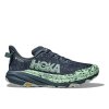 HOKA W SPEEDGOAT 6 GTX Thunder Cloud/Mint Fluorite - pantofi de alergare off-road (mărimea 3.5, Culoare Nor de tunet / Fluorit de mentă)