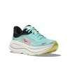 HOKA W BONDI 9 Blue Spark/Mint Fluorite road running shoes (mărimea 2.5, Culoare Scânteie albastră/Fluorit mov)