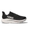 HOKA M CLIFTON 10 Black/White - pantofi de alergare (mărimea 6,5, Culoare Negru/alb)
