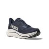 HOKA M CLIFTON 10 Navy/White - pantofi de alergare (mărimea 6,5, Culoare Alb/marin)