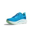 HOKA M CLIFTON 10 WIDE Hoka Blue/Skyward Blue - pantofi de alergare (mărimea 6,5, Culoare Hoka albastru/Skyward albastru)