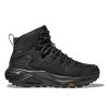 HOKA M KAHA 3 GTX Black/Black - cizme de drumeție (mărimea 6,5, Culoare Negru/Negru)