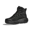 HOKA M KAHA 3 GTX Black/Black - cizme de drumeție (mărimea 6,5, Culoare Negru/Negru)