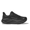 HOKA M BONDI 9 WIDE Black/Black - pantofi de alergare pentru șosea (mărimea 6,5, Culoare Negru/Negru)