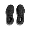 HOKA M BONDI 9 WIDE Black/Black - pantofi de alergare pentru șosea (mărimea 6,5, Culoare Negru/Negru)