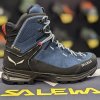 SALEWA MTN TRAINER 2 MID GTX W Dark Denim/Black - cizme pentru drumeții (mărimea 3, Culoare Denim închis/negru)