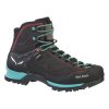 SALEWA WS MTN TRAINER MID GTX Magnet/Viridian Green - cizme de drumeție (mărimea 3, Culoare Magnet/Viridian Verde)