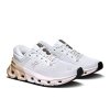 ON CLOUDFLYER 5 W Arctic/Cream - pantofi de alergare (mărimea 3, Culoare Arctic/Crem)