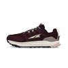 ALTRA W LONE PEAK 9 WP LOW Maroon - pantofi de alergare off-road (mărimea 3.5, Culoare Maroon)