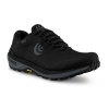 TOPO M TERRAVENTURE 4 WP Black/Charcoal - pantofi de alergare off-road (mărimea 7, Culoare Negru / cărbune)