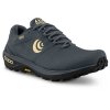 TOPO W TERRAVENTURE 4 WP Grey/Butter - pantofi de alergare off-road (mărimea 4, Culoare Gri / unt)