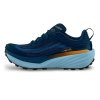 TOPO M VISTA Navy/Orange - pantofi de alergare off-road (mărimea 7, Culoare Marină/portocaliu)