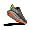 HOKA M CLIFTON 9 GTX Asphalt Grey/Gravel - pantofi de alergare (mărimea 6,5, Culoare Asfalt gri / pietriș)