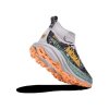 HOKA W SPEEDGOAT 6 MID GTX Ash Grey/Charcoal Grey - pantofi de alergare off-road (mărimea 3.5, Culoare Cenușă gri/gri cărbune)