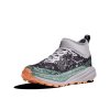 HOKA W SPEEDGOAT 6 MID GTX Ash Grey/Charcoal Grey - pantofi de alergare off-road (mărimea 3.5, Culoare Cenușă gri/gri cărbune)