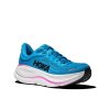 Pantofi de alergare HOKA W BONDI 9 Skyward Blue/Neon Fuchsia (mărimea 3.5, Culoare Skyward Blue/Neon Fuchsia)