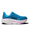 Pantofi de alergare HOKA W BONDI 9 Skyward Blue/Neon Fuchsia (mărimea 3.5, Culoare Skyward Blue/Neon Fuchsia)