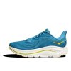 HOKA M CLIFTON 10 WIDE Alpine Blue/Foggy Night pantofi de alergare (mărimea 6,5, Culoare Albastru alpin/noapte cețoasă)