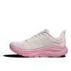HOKA W CLIFTON 10 WIDE Rose Cream/Dried Rose - pantofi de alergare (mărimea 3.5, Culoare Cremă de trandafiri/ Trandafir uscat)