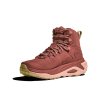 HOKA W KAHA 3 GTX Rouge/Rose Latte - cizme de drumeție (mărimea 3.5, Culoare Roșu/Rose Latte)