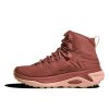 HOKA W KAHA 3 GTX Rouge/Rose Latte - cizme de drumeție (mărimea 3.5, Culoare Roșu/Rose Latte)