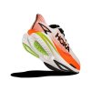 HOKA M MACH X 3 White/Neon Tangerine - pantofi de alergare (mărimea 6,5, Culoare Alb/Neon Tangerine)