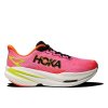 HOKA W MACH X 3 Neon Rose/Neon Tangerine - pantofi de alergare (mărimea 3.5, Culoare Neon Rose/Neon Tangerine)