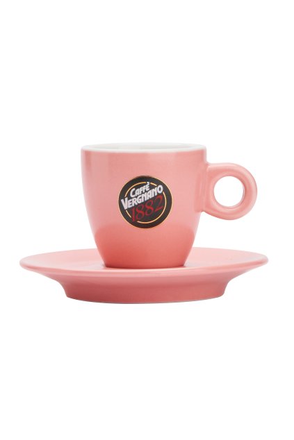 999326 PINK MATT ESPRESSO CUP AND SAUCER WIC