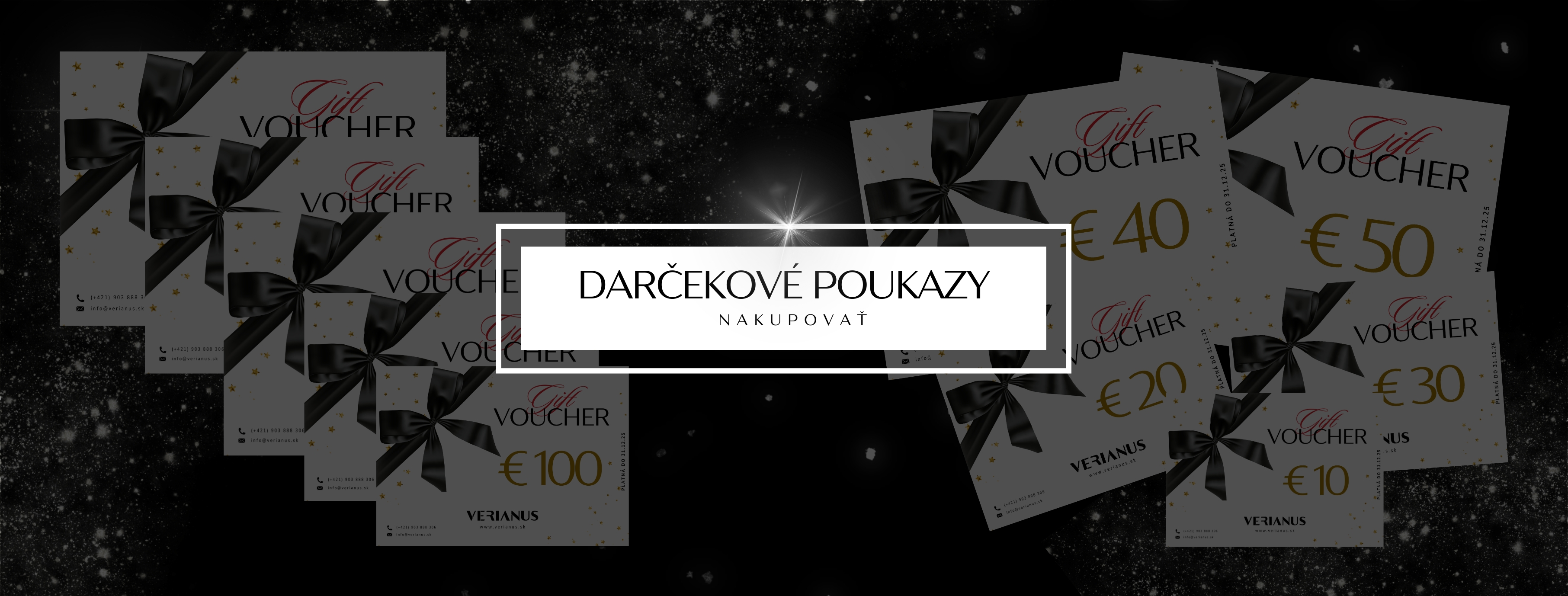 Darčekové poukazy