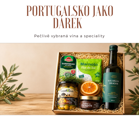Dárkové balíčky s portugalskými víny a specialitami – Veridicus