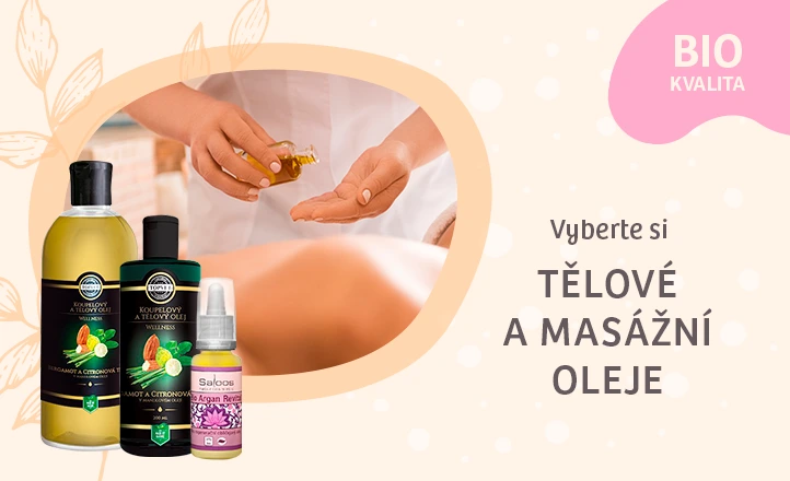 Masážní oleje sleva -12%
