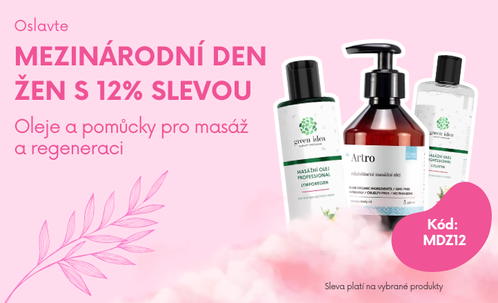 Sleva 12% na vybrané produkty k MDŽ