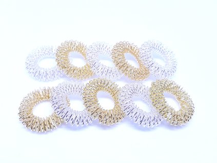 Masážní prstýnek 22mm - SU-JOK Sada 10 kusů