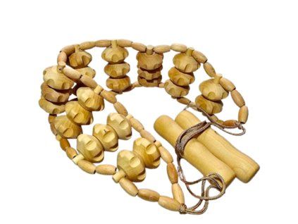 masážní pás dřevěný maxi