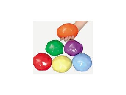 Yuck 9cm E-ball - rehabilitace - náplň PVC kuličky a gel -300g.