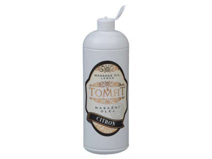 Masážní olej citron - 1000 ml.