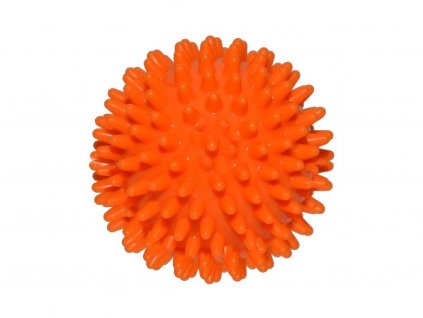 Ježek míč 6 cm oranžový