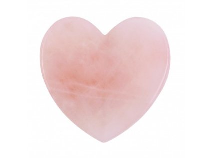 GUA SHA - destička srdce z křemene