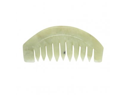 GUA SHA - jadeitový hřeben - ostrý