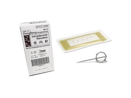 intradermální akupunkturní jehly 012x5 DB 1