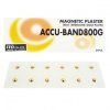 Accu Band 800 Gold – japonské magnetické náplasti pozlacené 24k zlatem, 24 ks