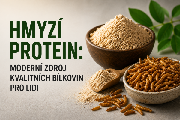 Hmyzí protein: Moderní zdroj kvalitních bílkovin pro člověka
