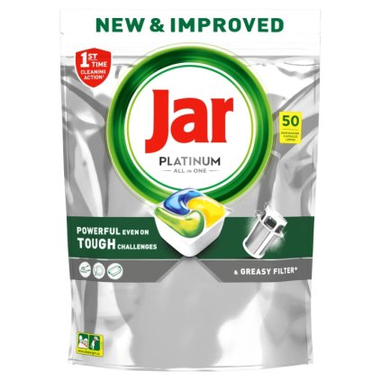 Jar Platinum Lemon – kapsle do myčky nádobí 1I vernatshop