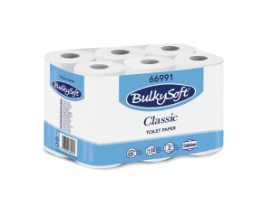 JEMNÝ TOALETNÍ PAPÍR - BULKYSOFT 2 vrstvý 100% celulóza 12 ks