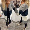 SVE35 damsky pruhovany cardigan (1)