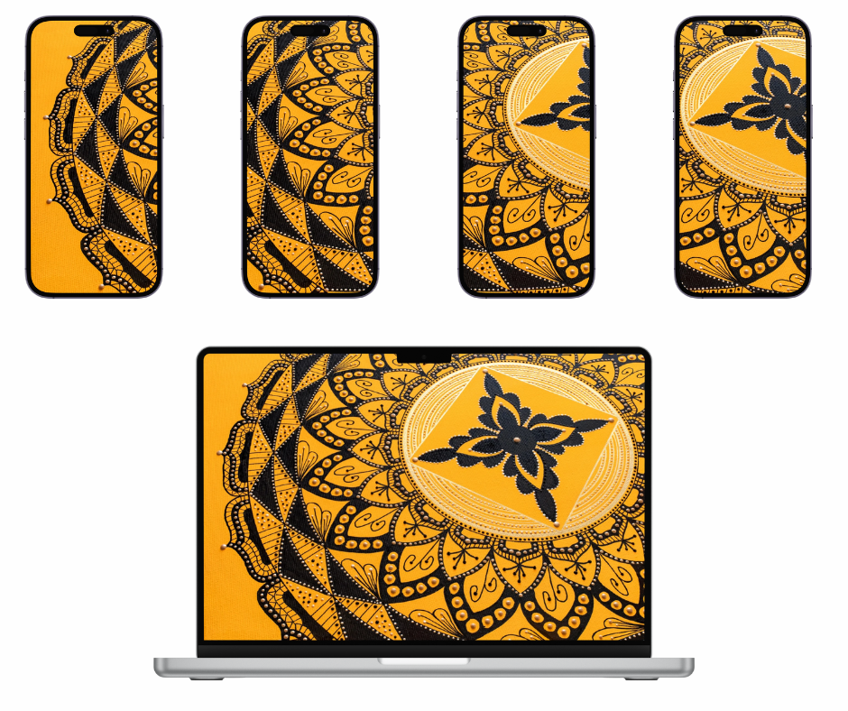 mandalkova_tapeta_yellow