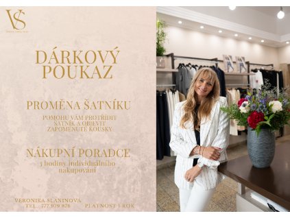 Dárkový poukaz v hodnotě 9500 Kč