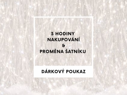 3 hodiny nakupovani a promena satniku