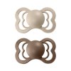 BIBS Supreme cumlik z prirodneho kaucuku 2ks Vanilla+DarOak