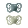 BIBS Couture cumliky z prirodneho kaucuku zo silikonu 2ks IslandSea+Sage